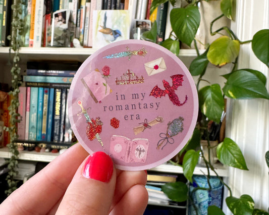 Romantasy Reading Era Sticker
