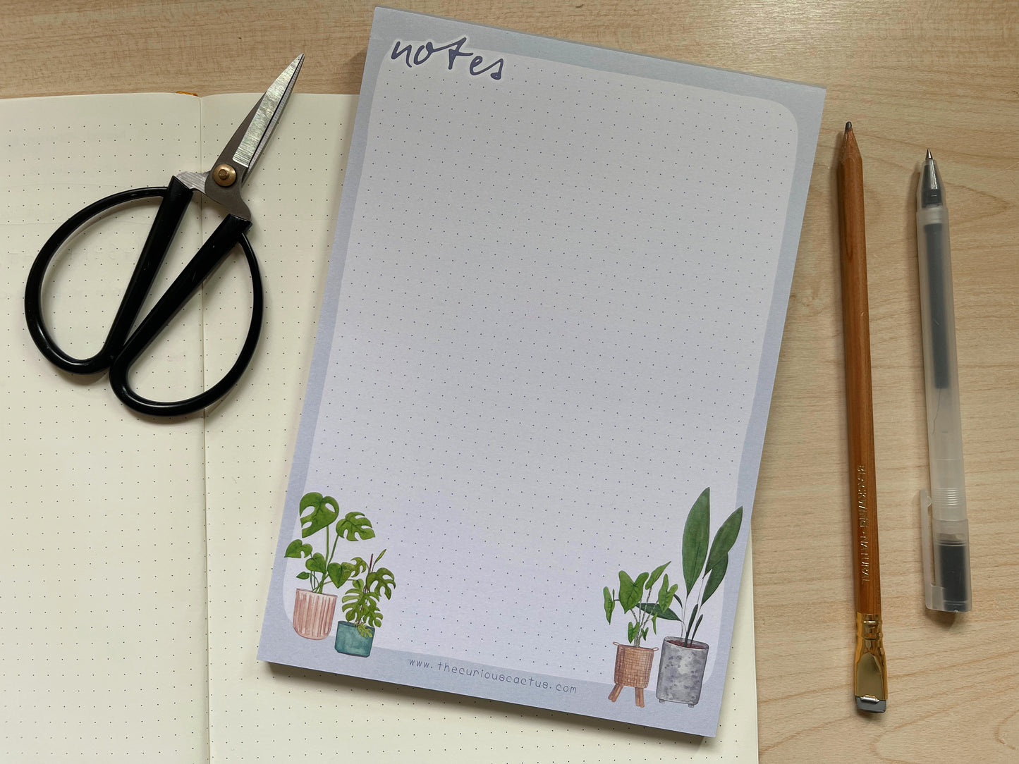 Plant Notes A5 Notepad