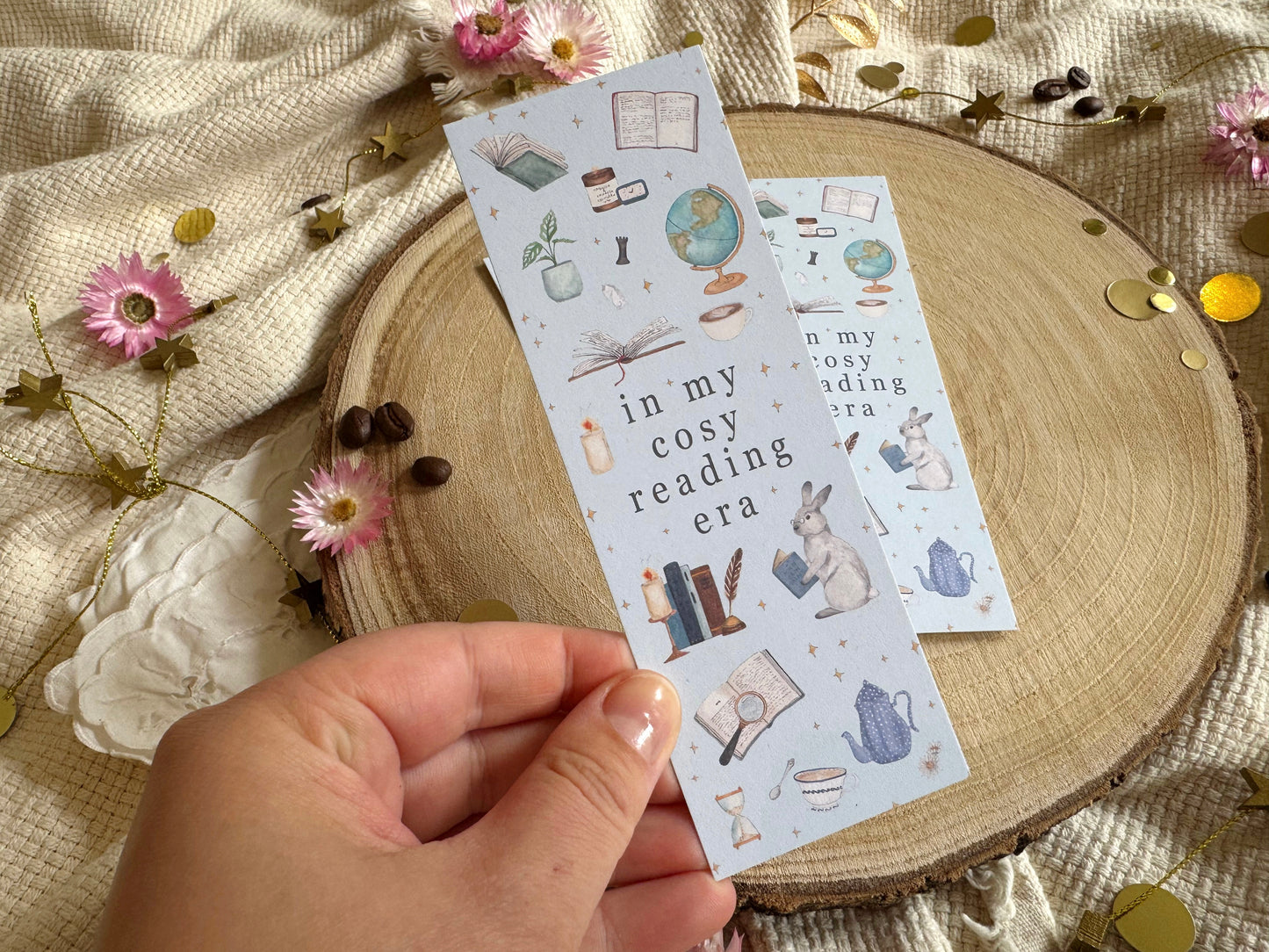 Cosy Reading Era Bookmark