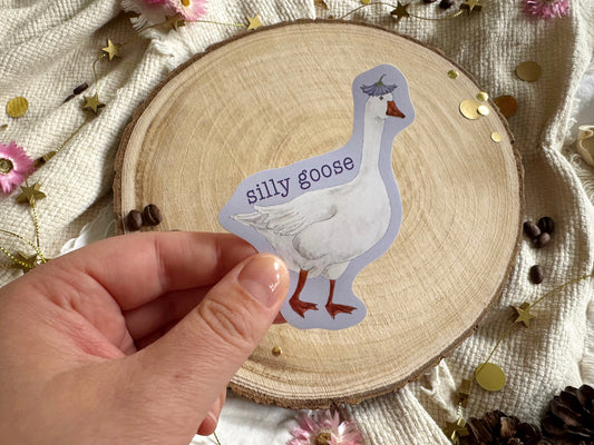 Silly Goose Sticker