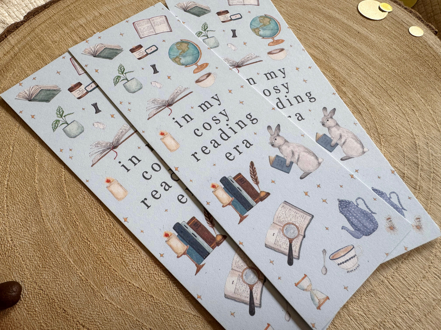 Cosy Reading Era Bookmark