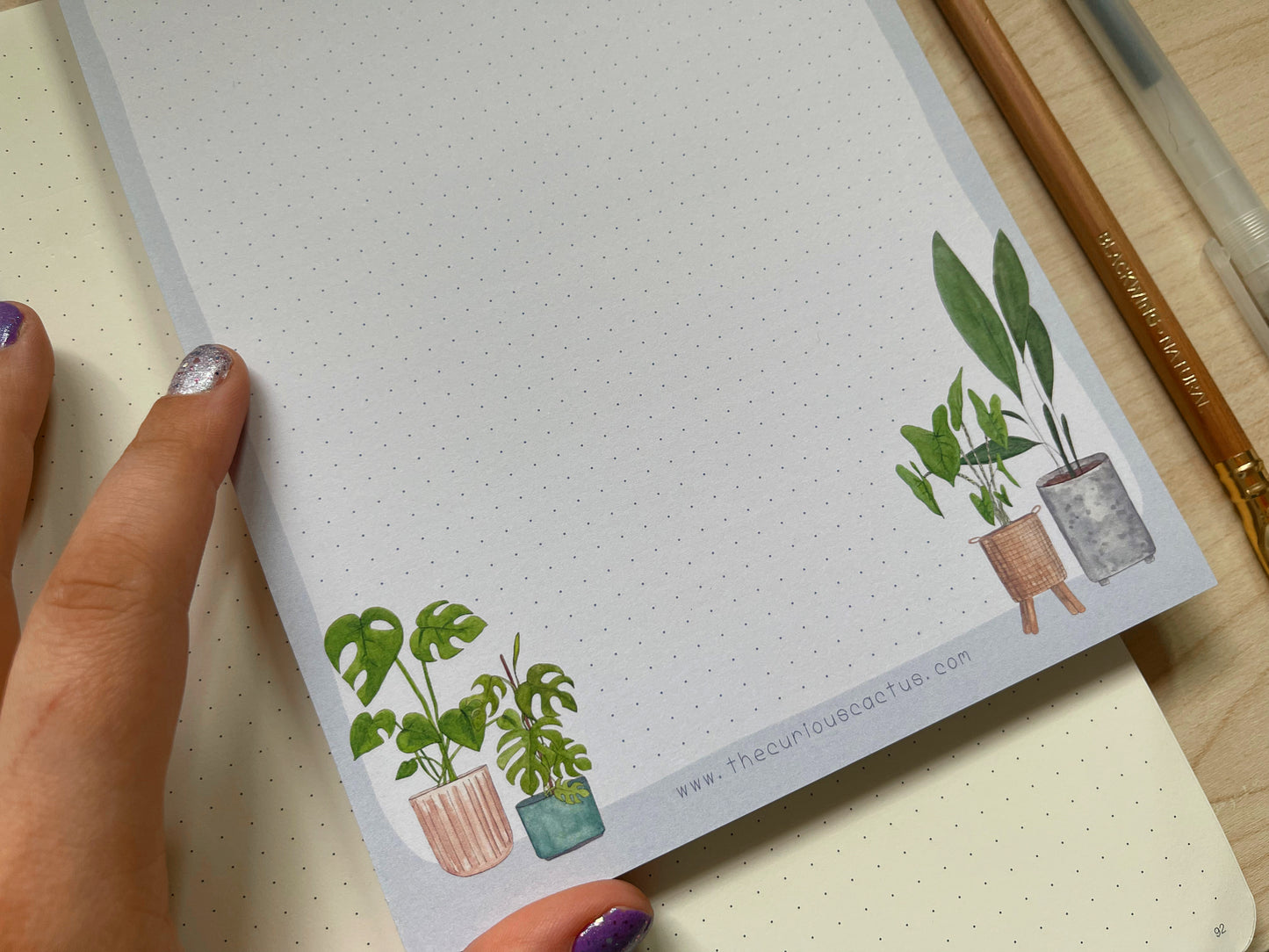 Plant Notes A5 Notepad