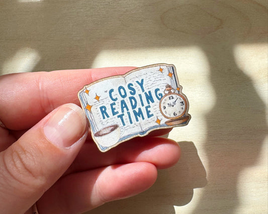 Cosy Reading Time Pin