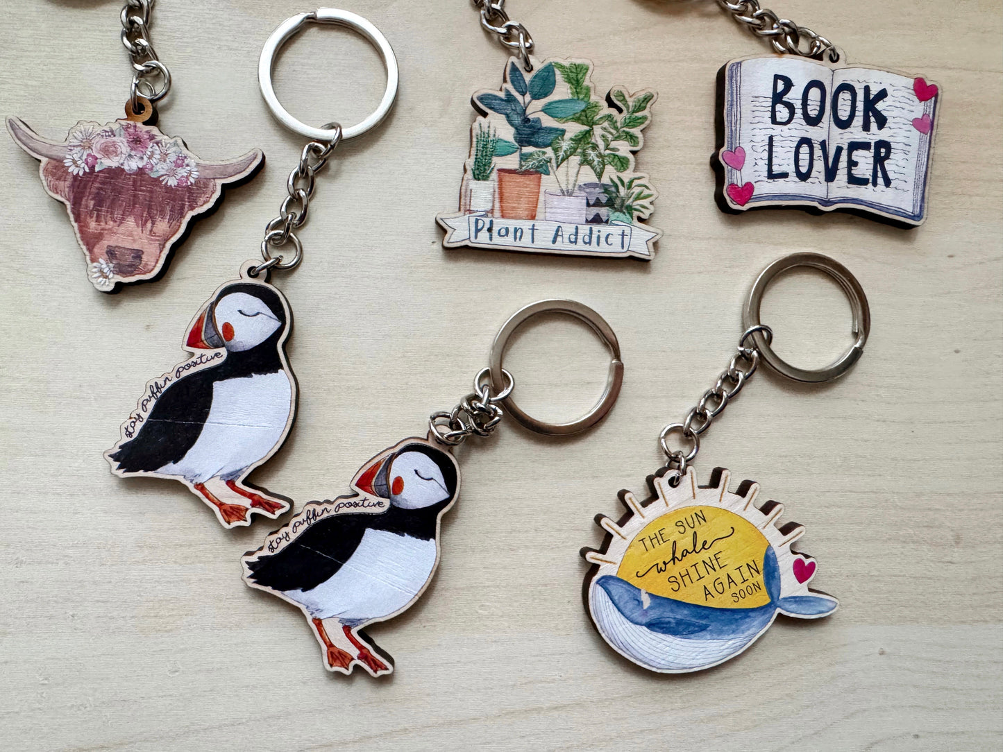 SECONDS Keyrings