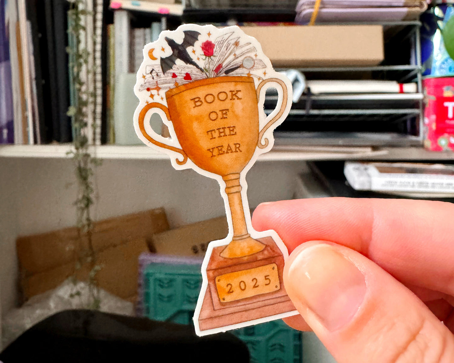Book of the Year Sticker