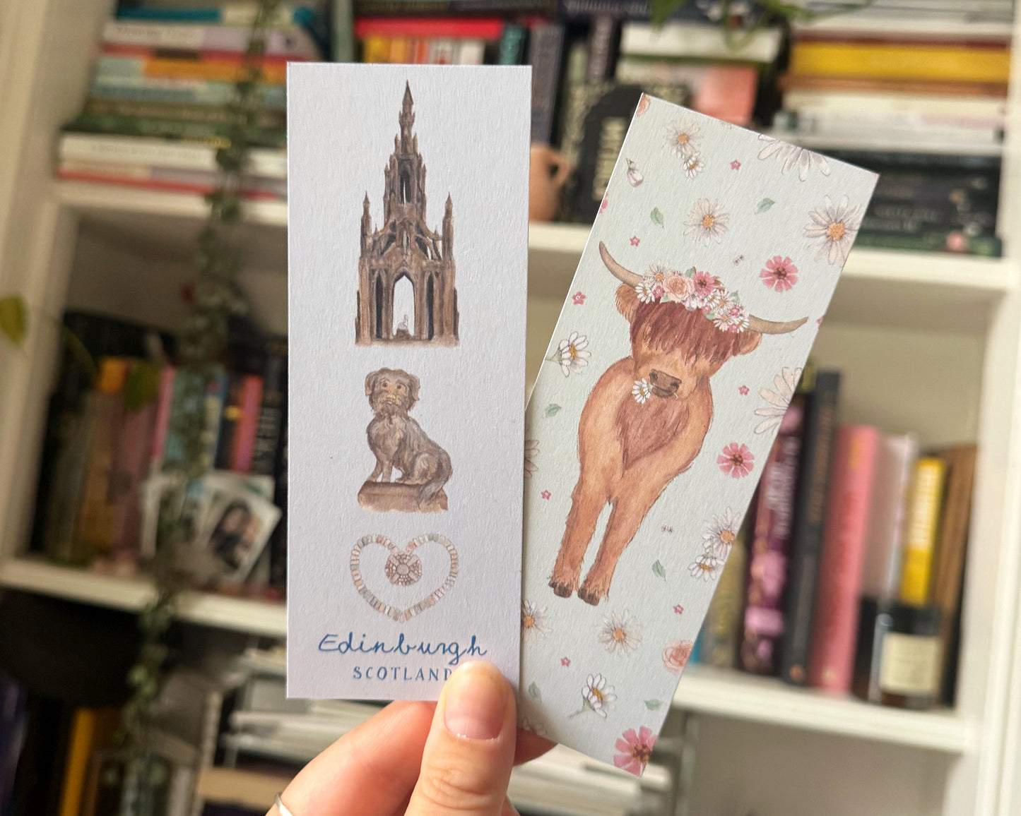 Highland Coo Bookmark