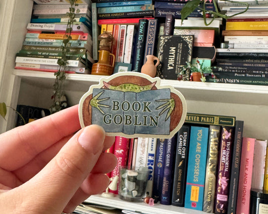 Book Goblin Sticker
