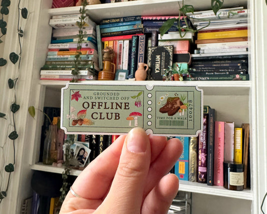 Outdoor Time Ticket Sticker