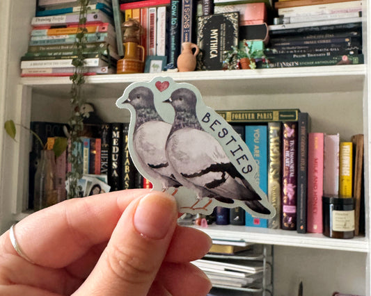 Pigeon Besties Sticker