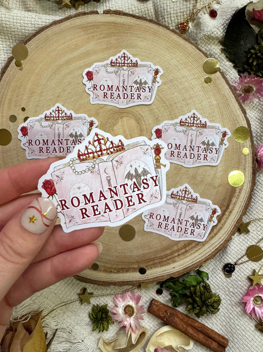 Romantasy Reader Sticker