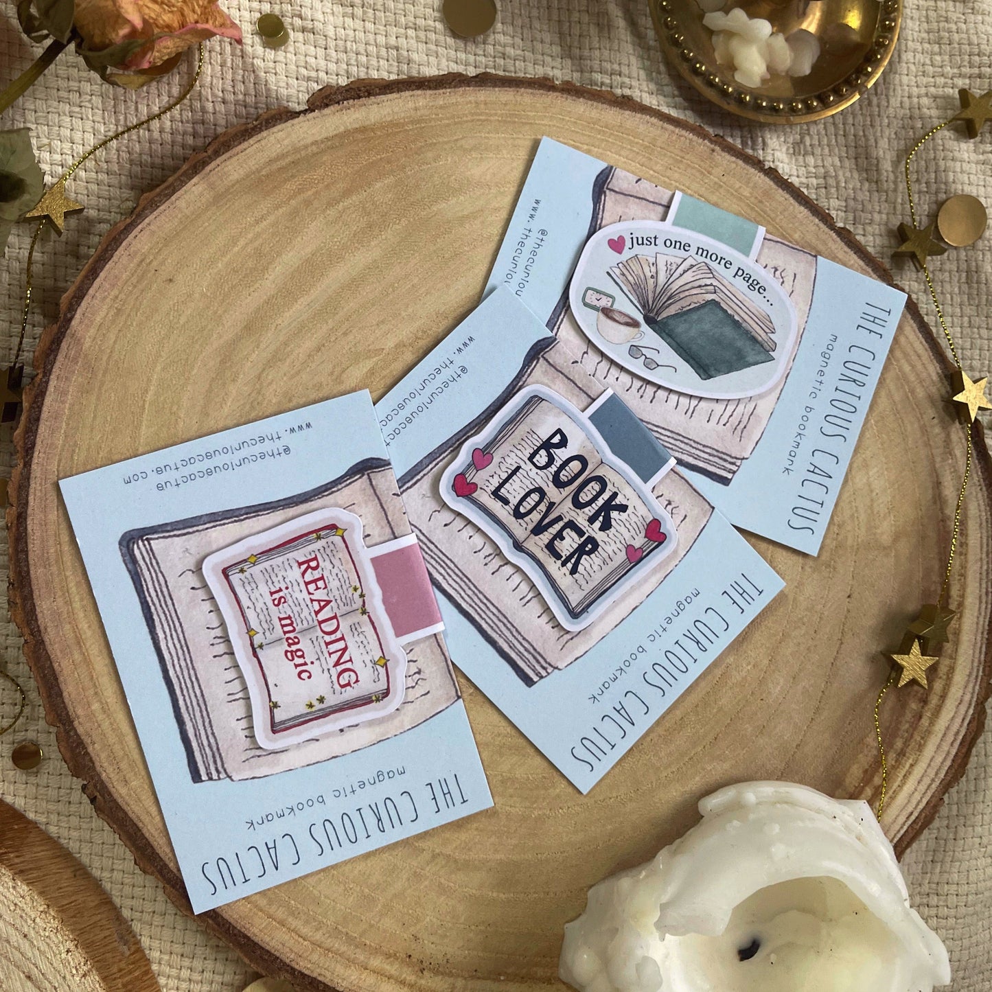 Reading is Magic Magnetic Bookmark