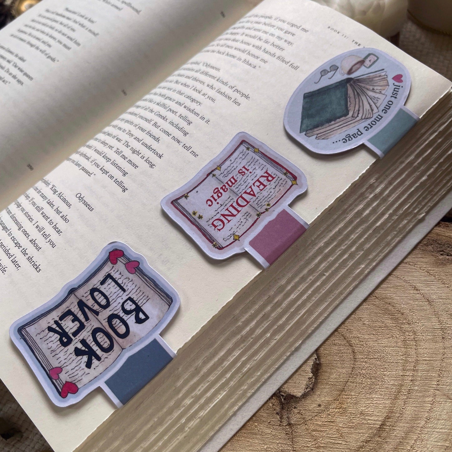 Reading is Magic Magnetic Bookmark