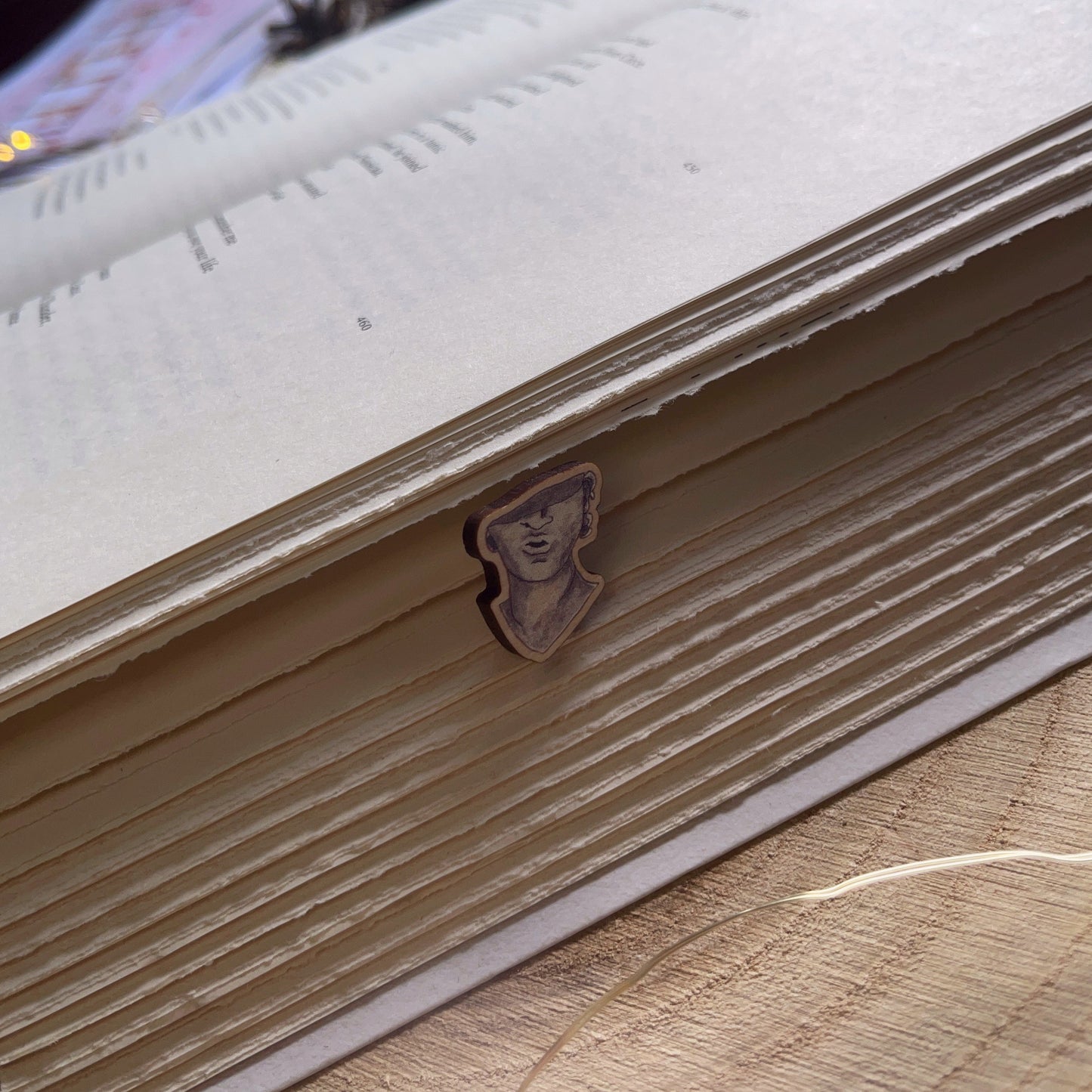 Greek Statue Bust Mini Pin