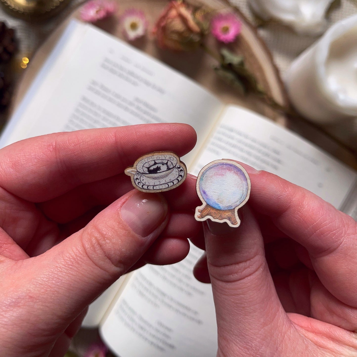 Crystal Ball Mini Pin