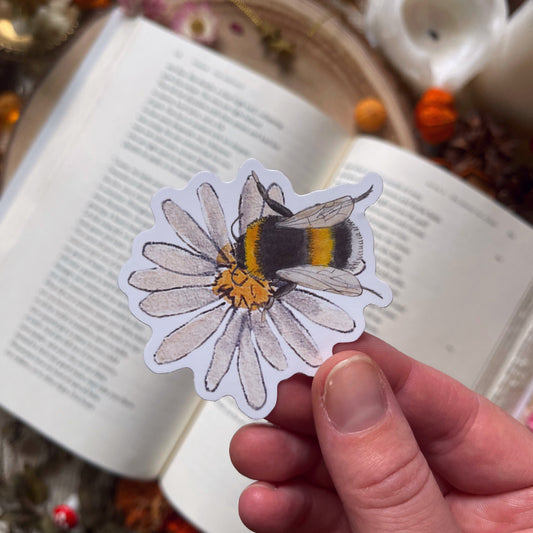 Woodland Friends Cottagecore Stickers (Bee and Daisy)