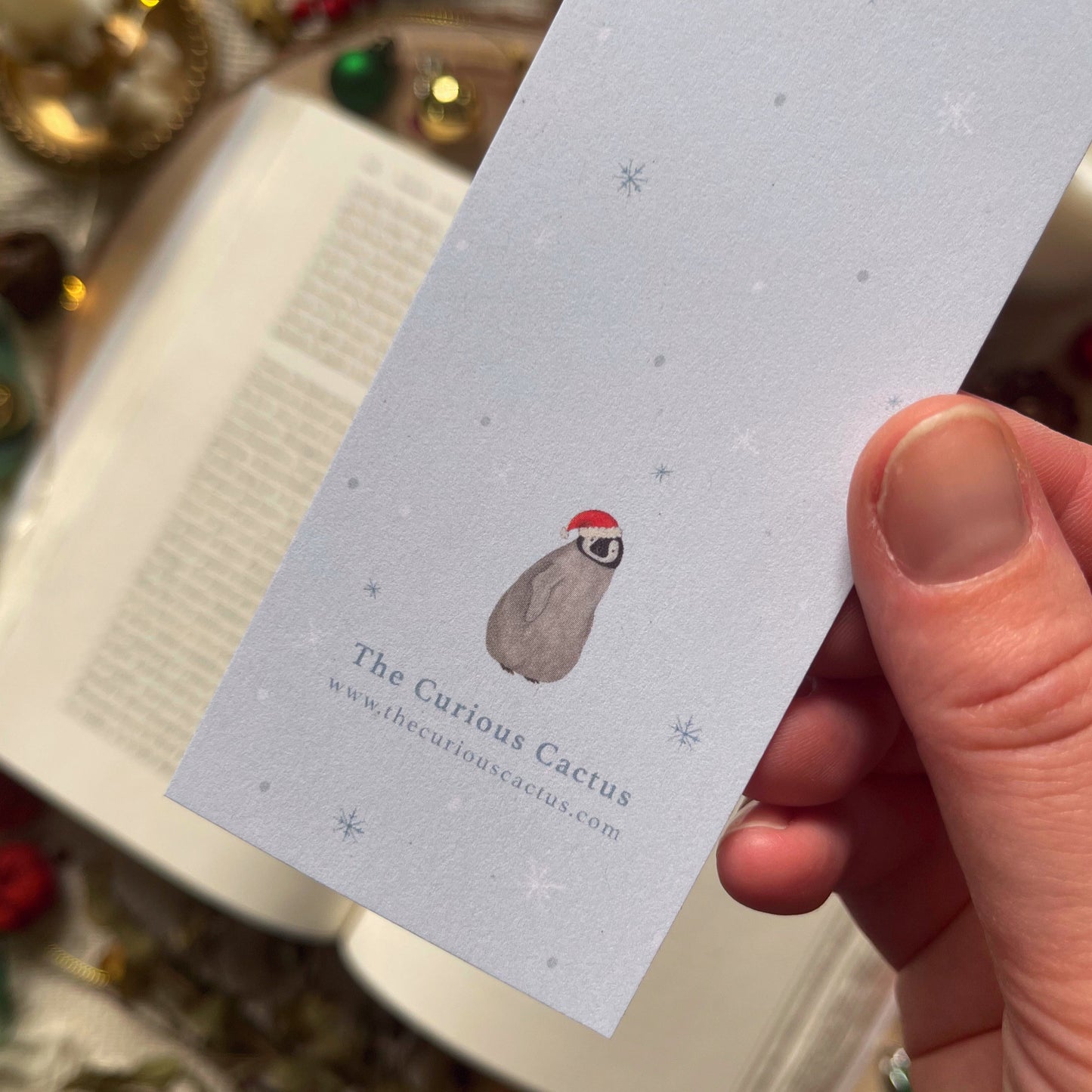 Christmas Gift Tag Bookmark