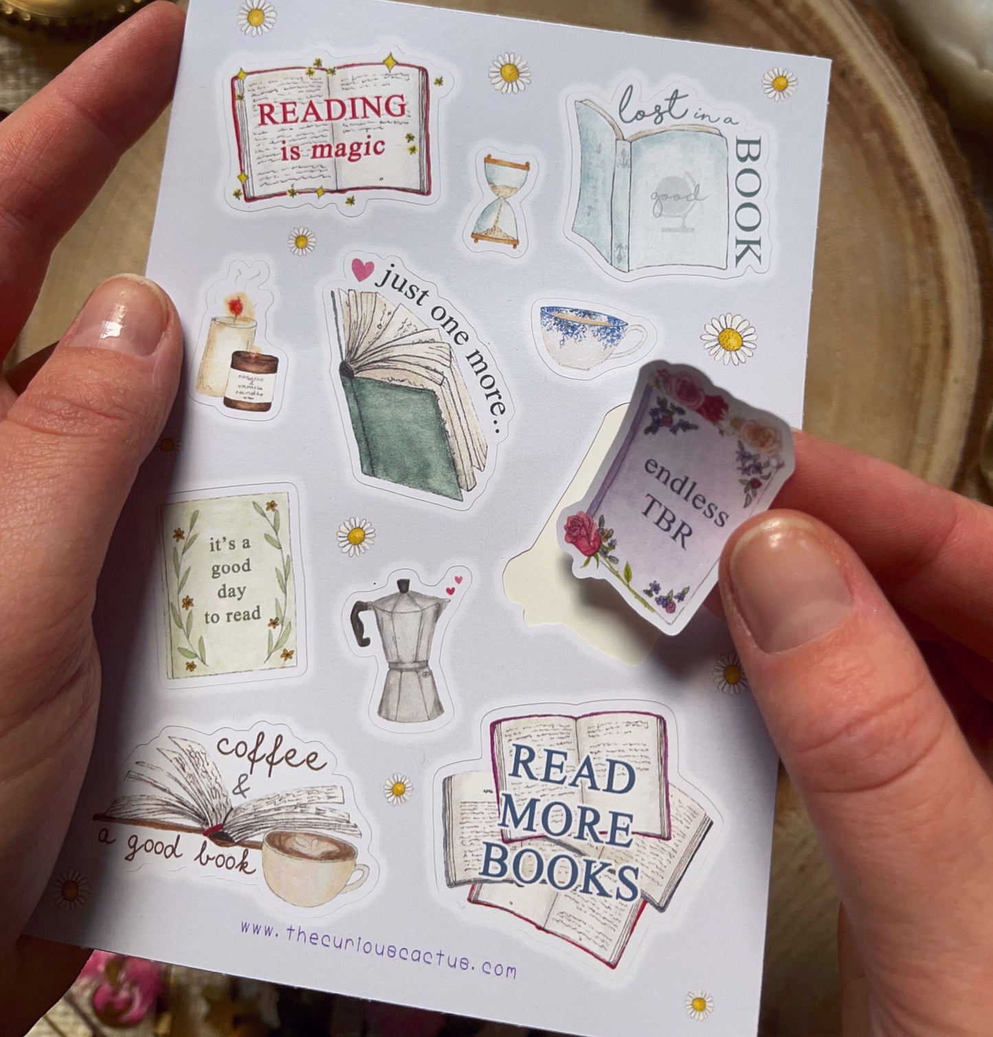 Bookish Sticker Sheet
