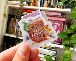 Keep Reading Magnetic Bookmark
