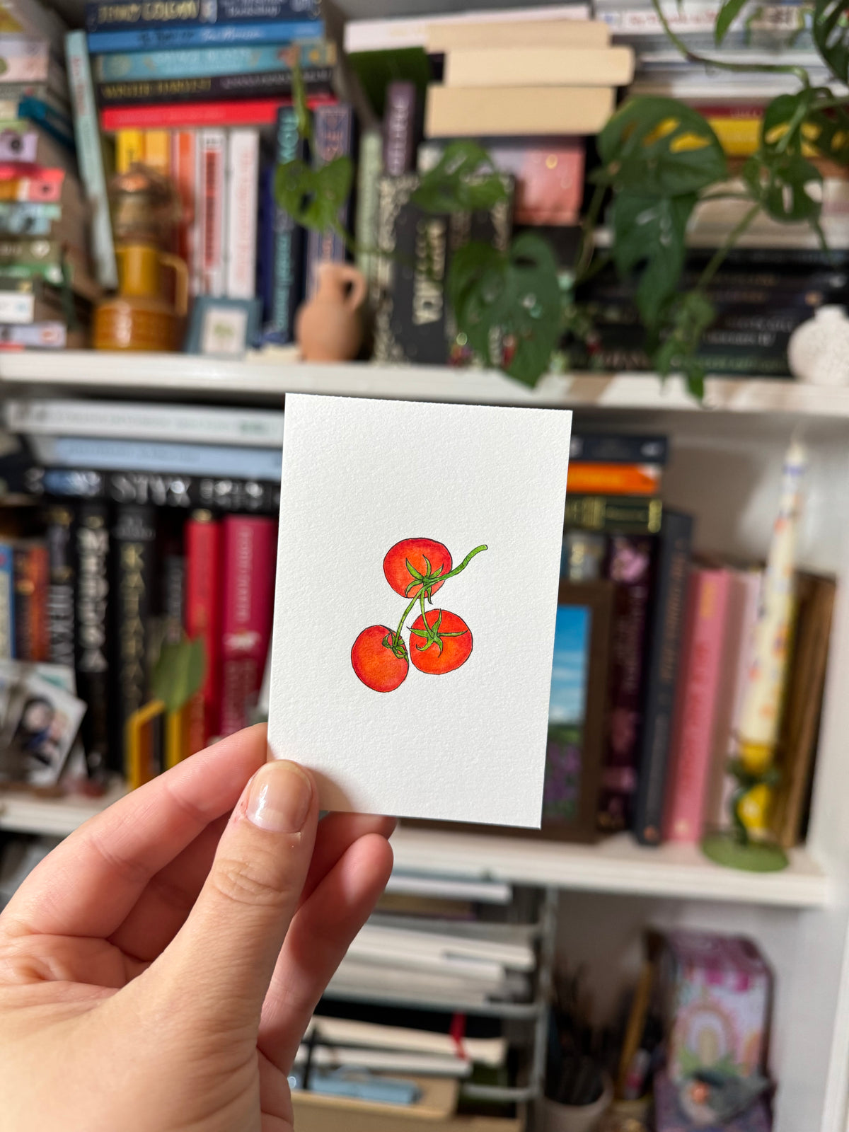 Tomatoes - Mini Original Painting