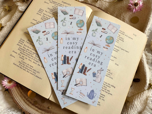 Cosy Reading Era Bookmark