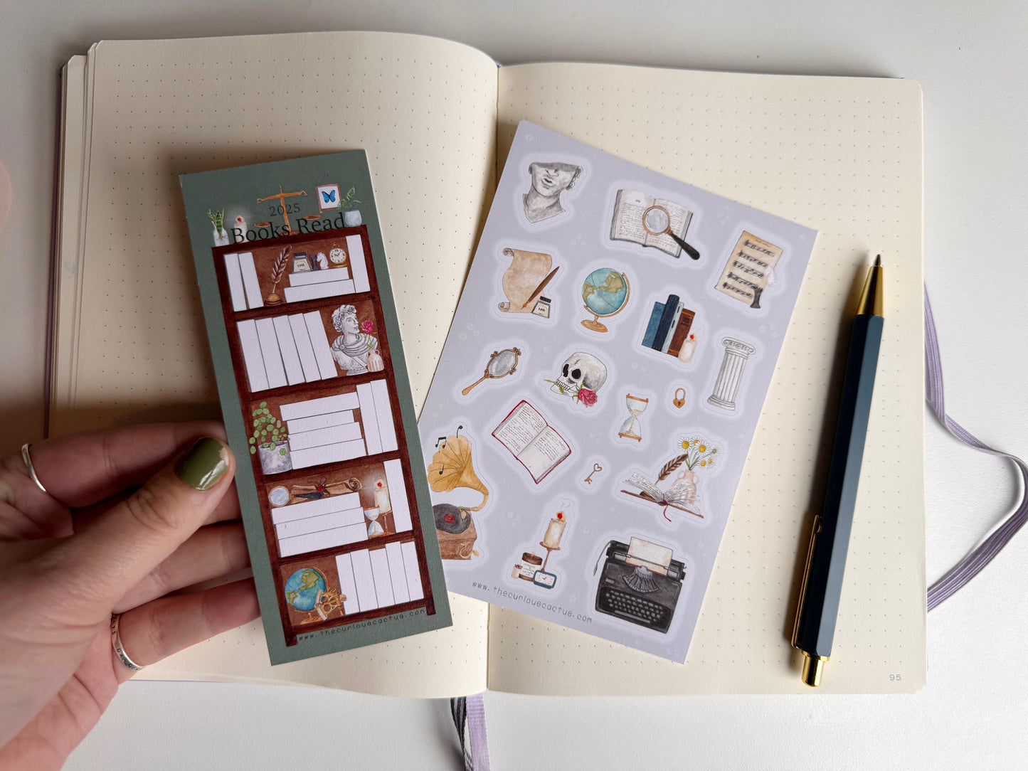 Light Academia Sticker Sheet