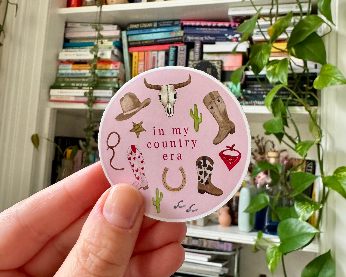 Country Reading Era Sticker