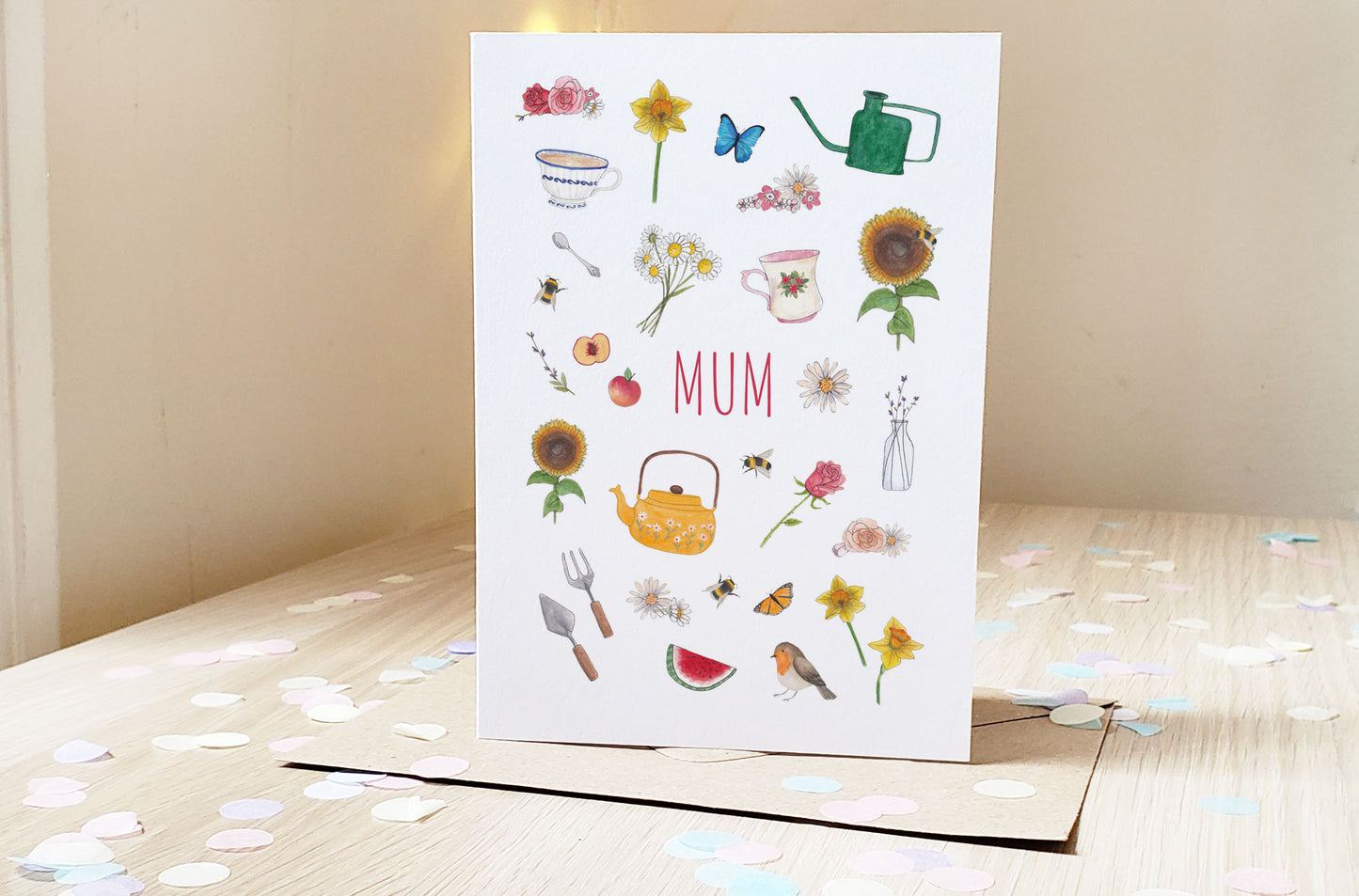 Mum - Spring - Greeting Card