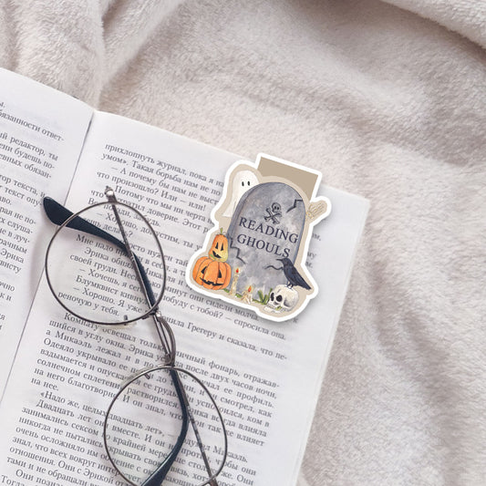 Reading Ghouls Magnetic Bookmark