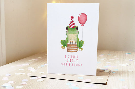 Froget Your Birthday - Greeting Card