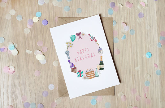 Happy Birthday - Greeting Card