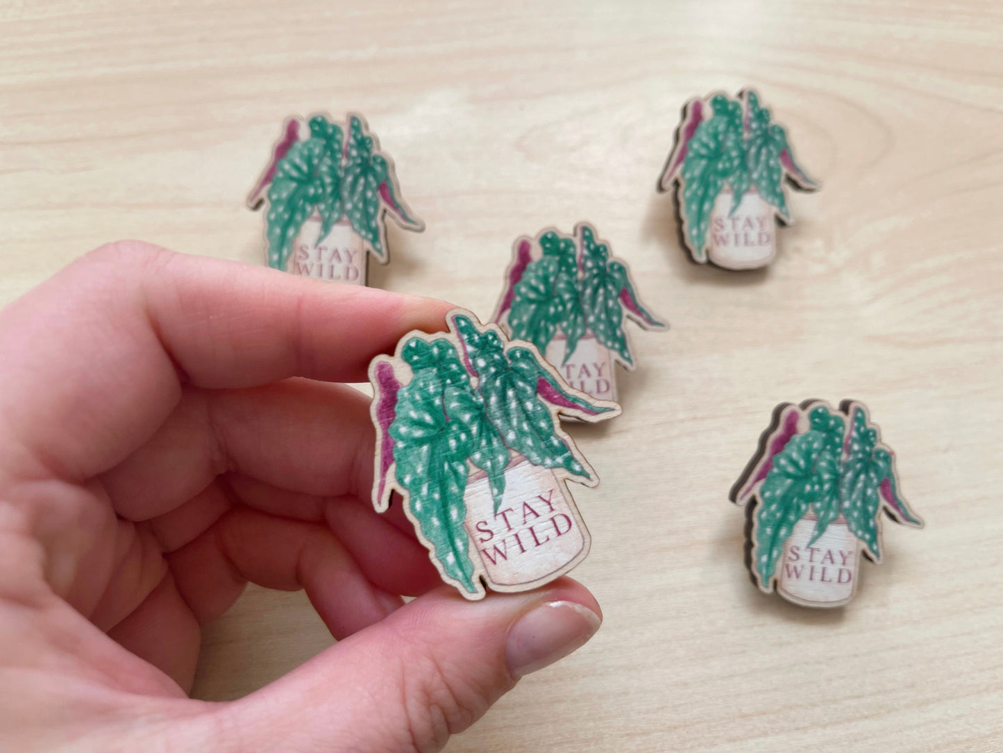 Stay Wild Pin