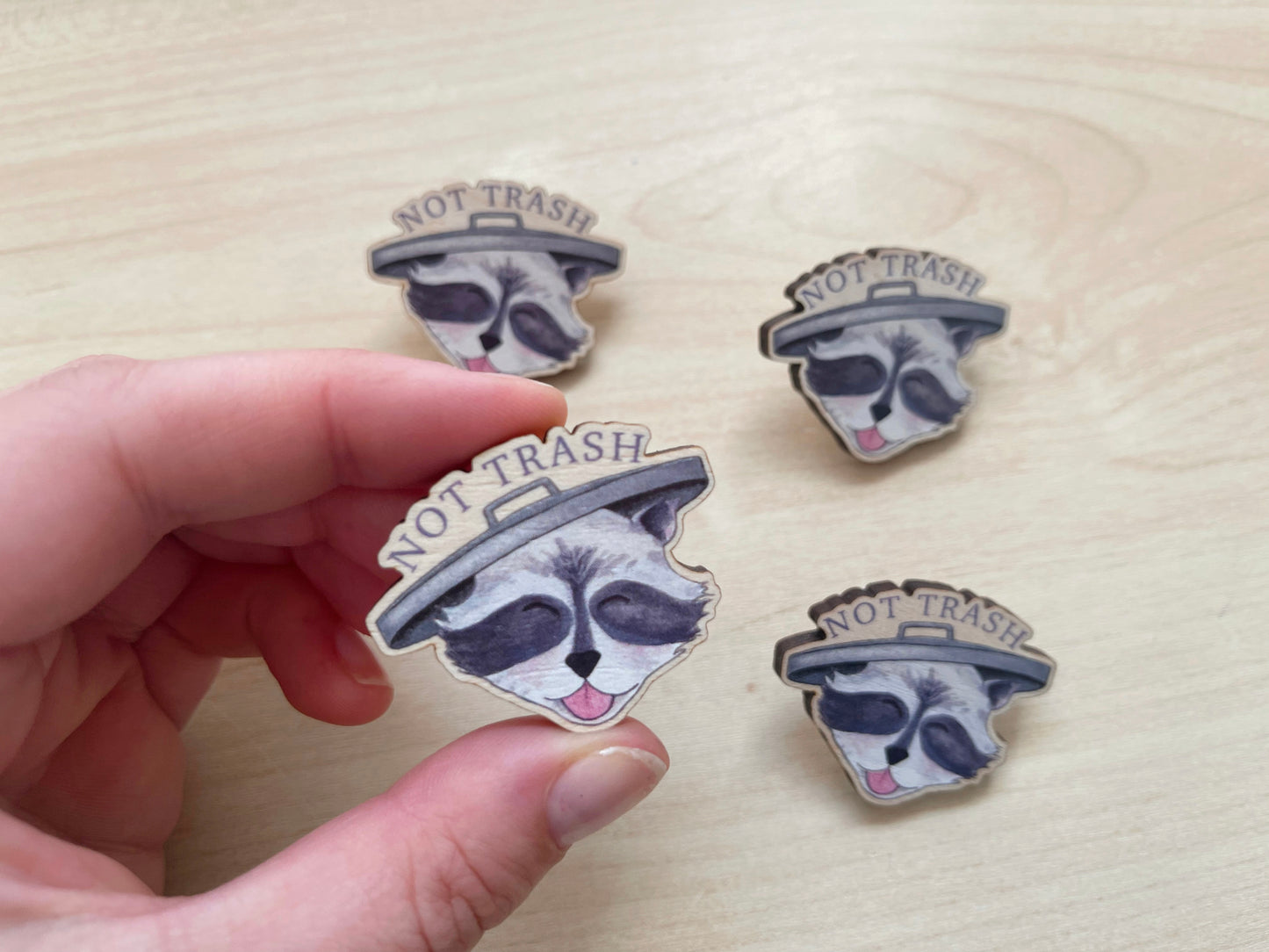 Not Trash Pin
