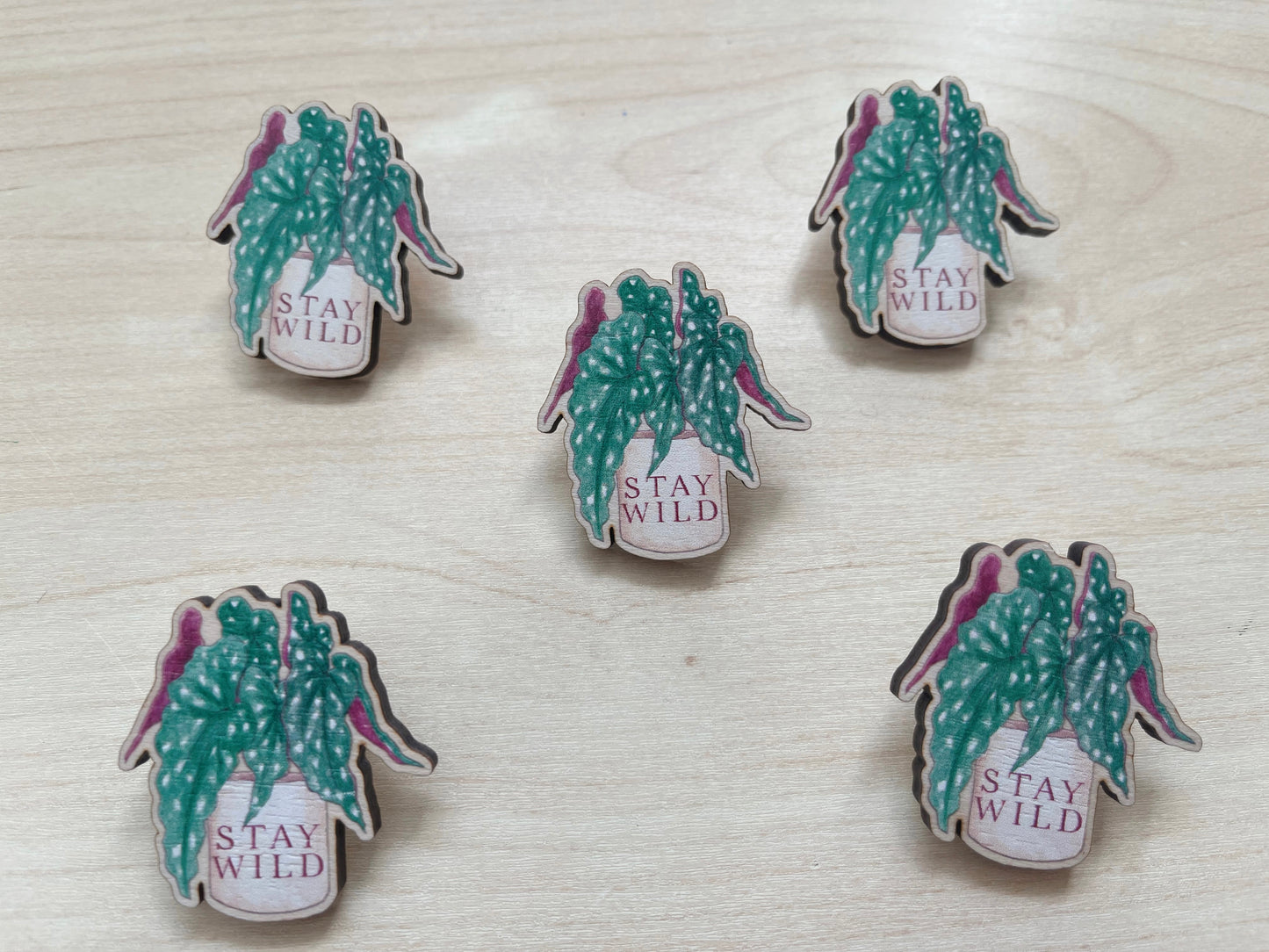 Stay Wild Pin