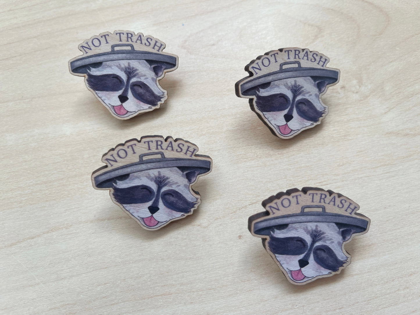 Not Trash Pin