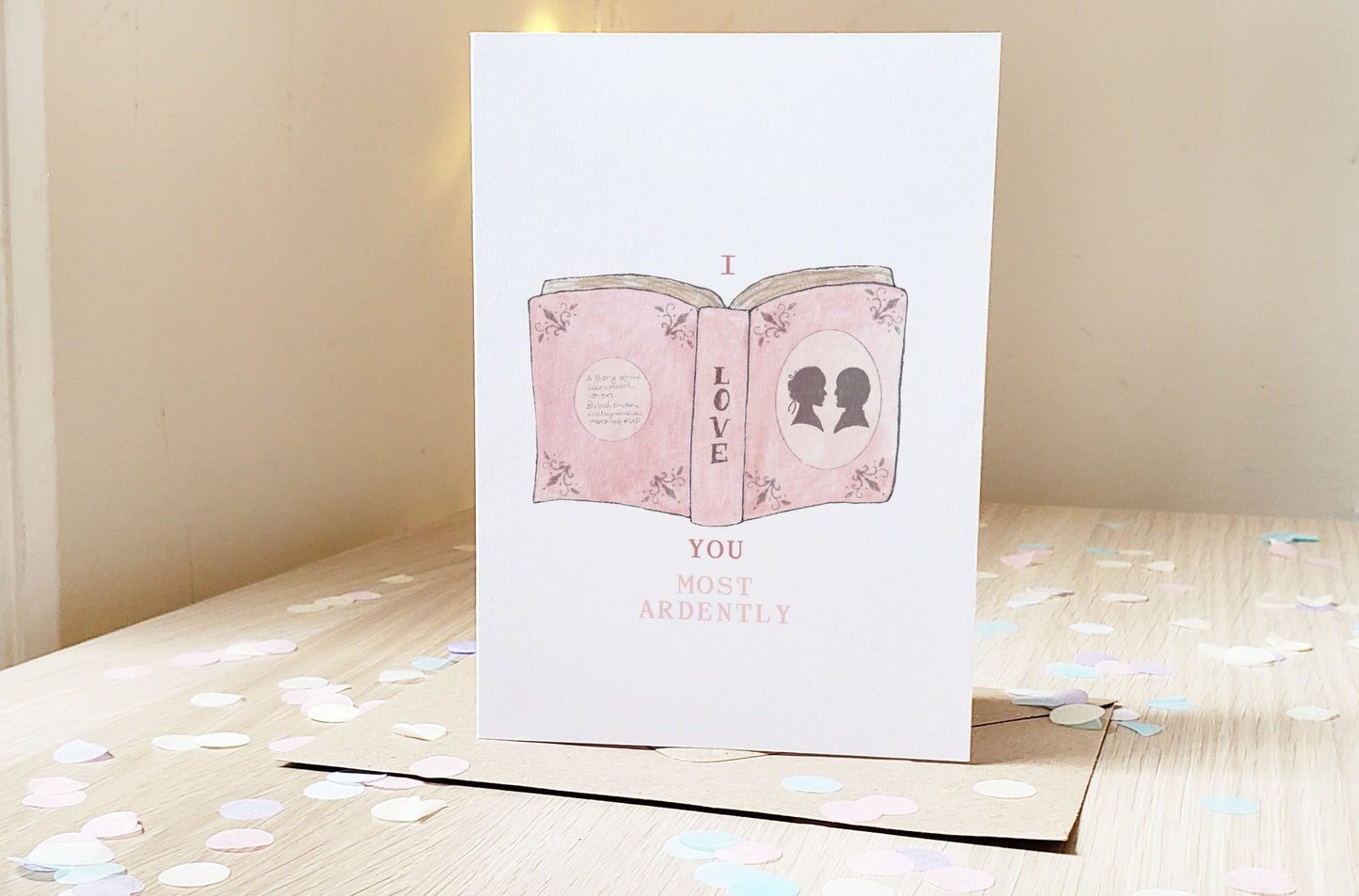I love you most ardently - Greeting Card
