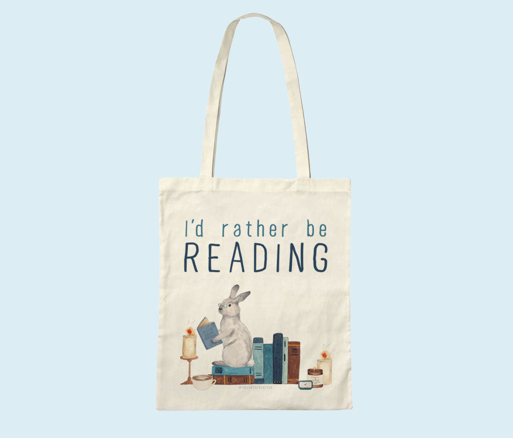 I'd Rather Be Reading - Tote Bag