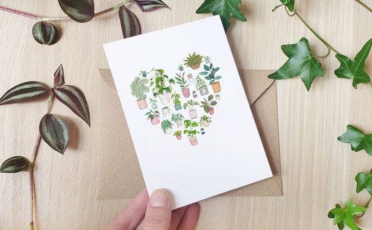 Plant Love - Greeting Card