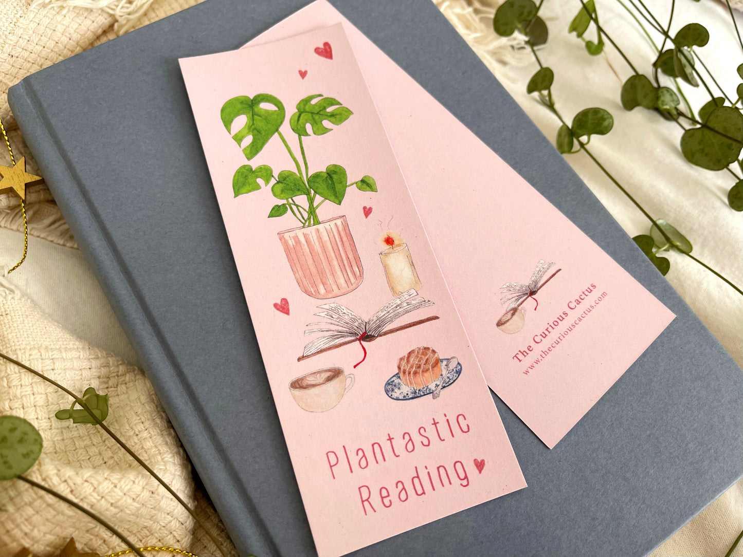 Plantastic Reading Bookmark
