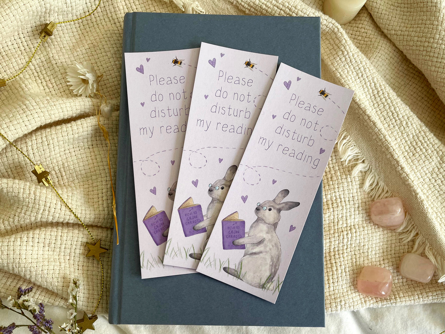 Bunny Do Not Disturb Bookmark