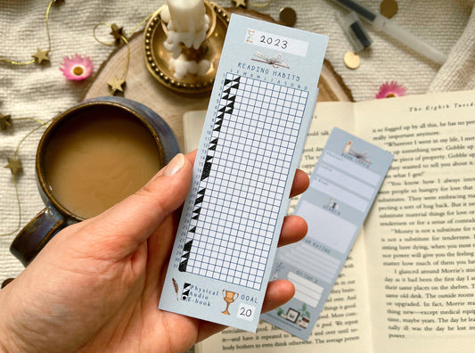 Reading Habits Tracker Bookmark