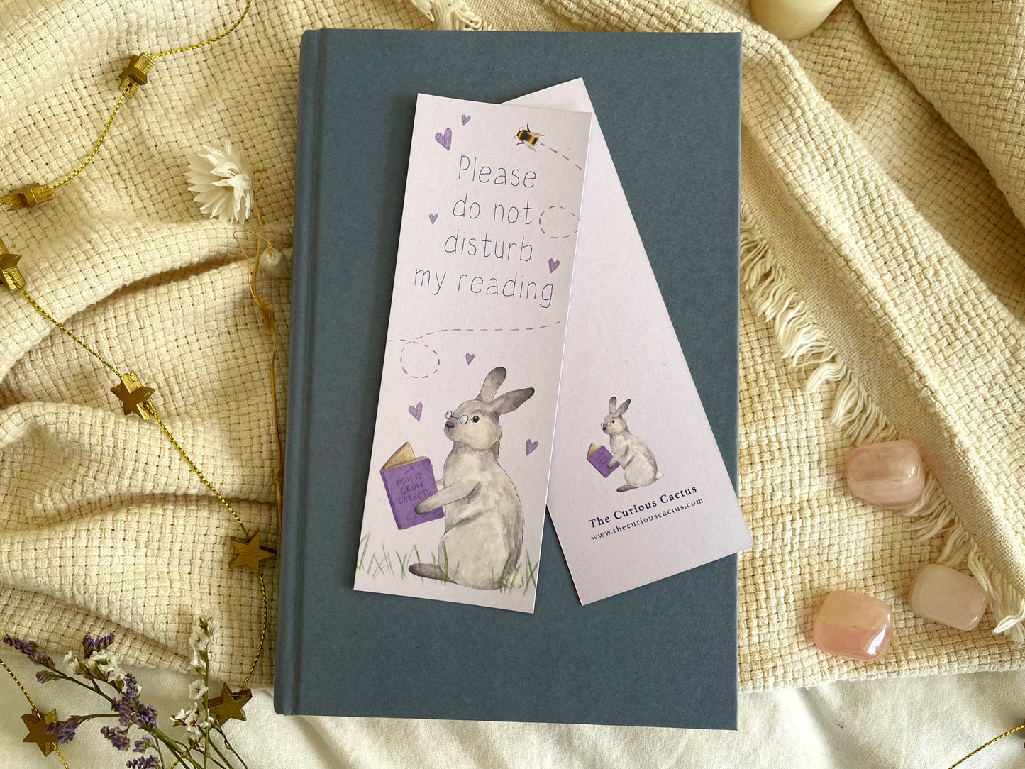 Bunny Do Not Disturb Bookmark