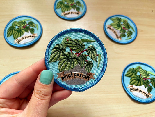 Plant Parent Embroidered Patch