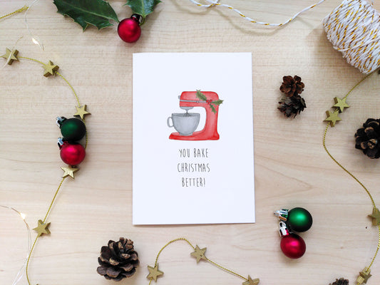 Bake Christmas Better Card