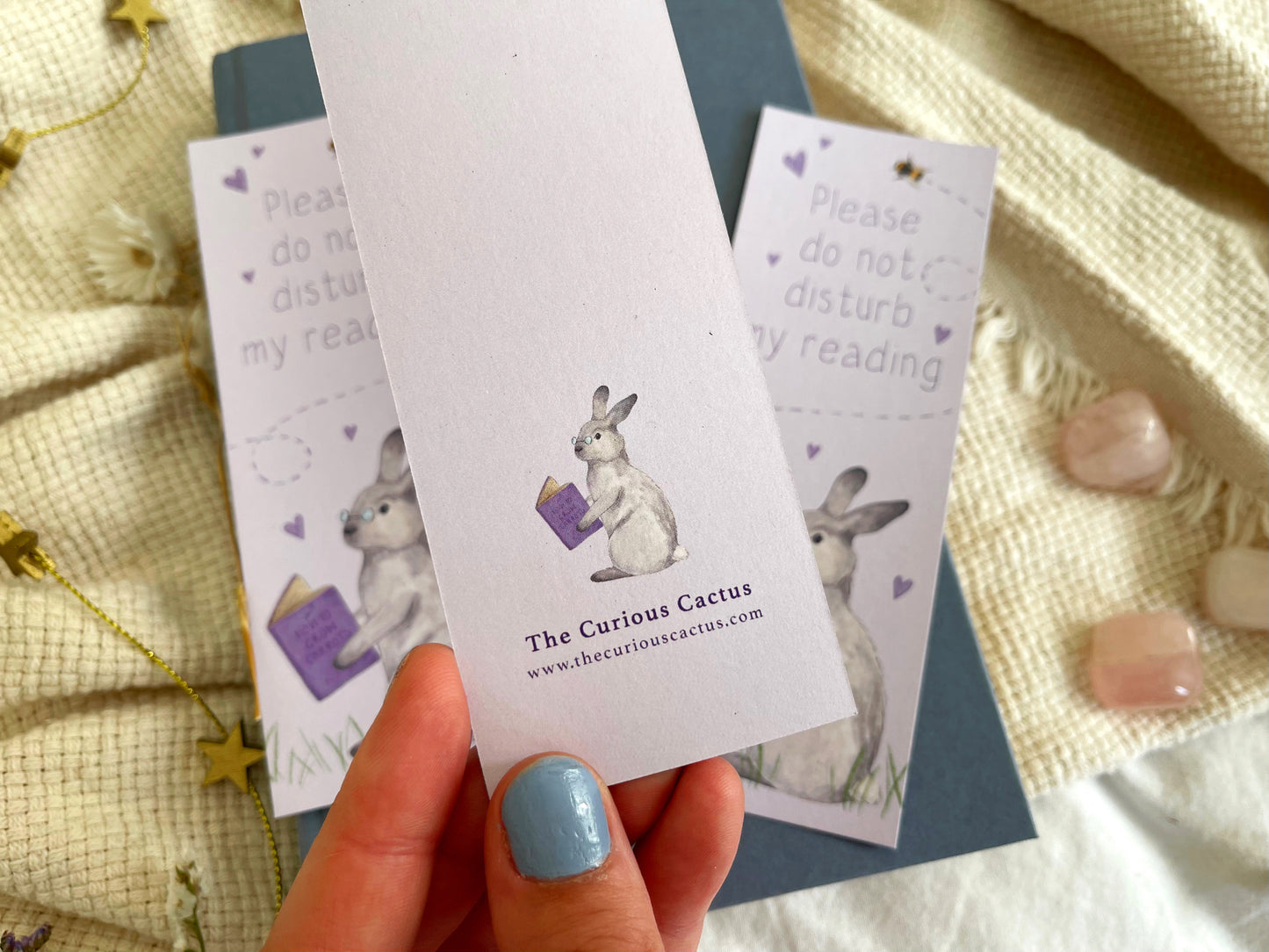 Bunny Do Not Disturb Bookmark