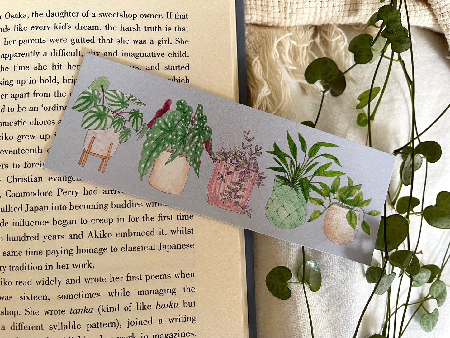 Plant Art Bookmark
