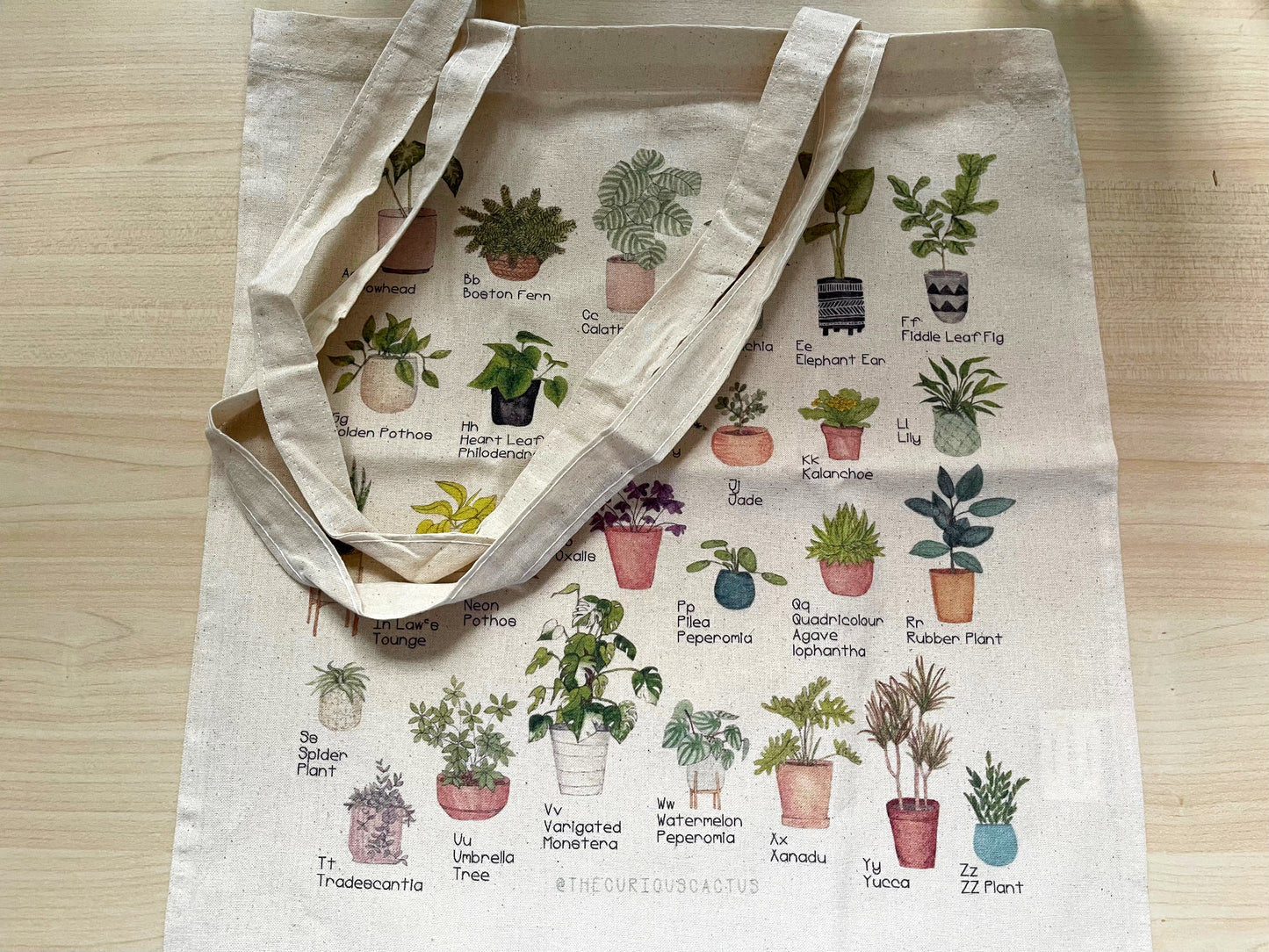 Plant Alphabet - Tote Bag