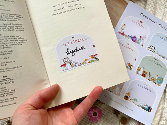 Bookplate Stickers