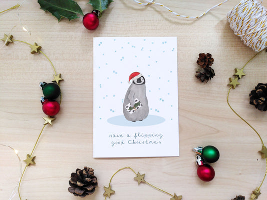 Flipping Good Christmas Card