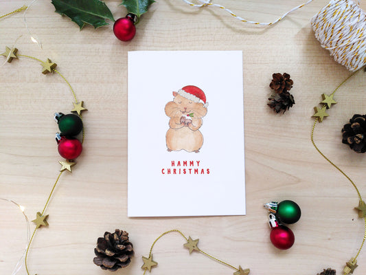 Hammy Christmas Card