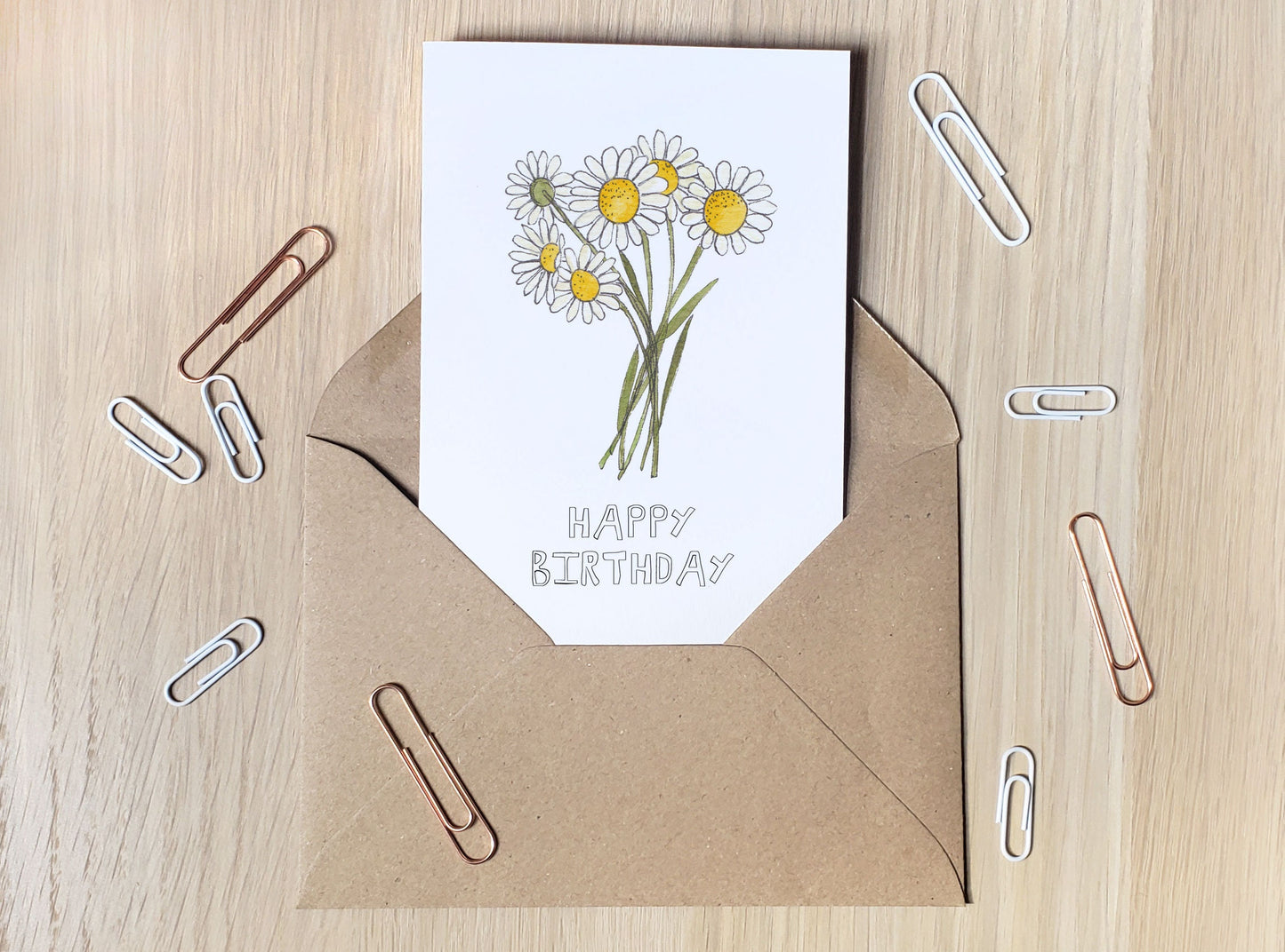 Daisy Happy Birthday - Greeting Card